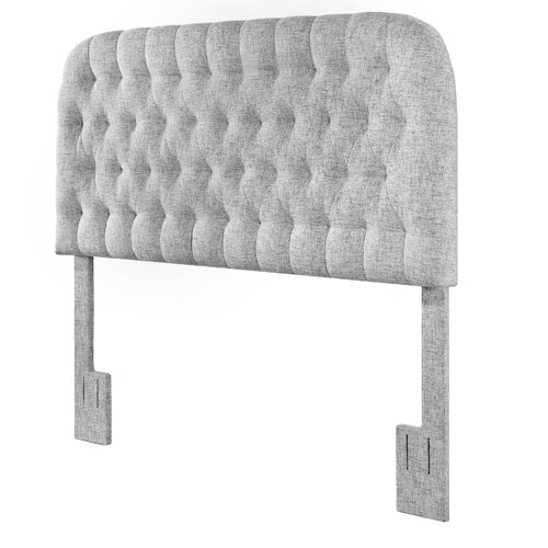 Latitude Run® Round Upholstered Panel Headboard & Reviews | Wayfair